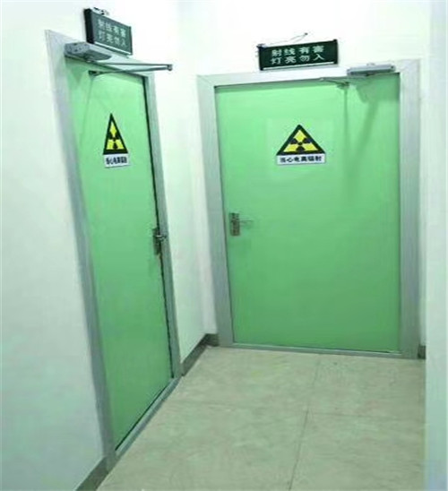 新疆厂家定制防 辐射铅门 CT室铅门 放射科射线防护施工